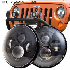 SPL Classic 7'' Inch Daymaker LED Headlights for Jeep Wrangler 97-2017 JK TJ LJ (Black)